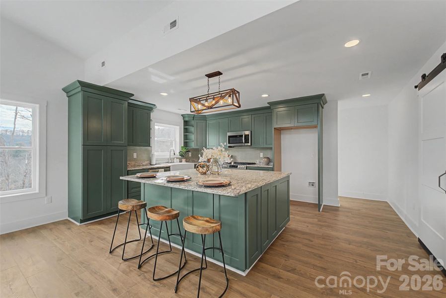 Furnished interior view inside a new home in , Tuckasegee (Image 8).