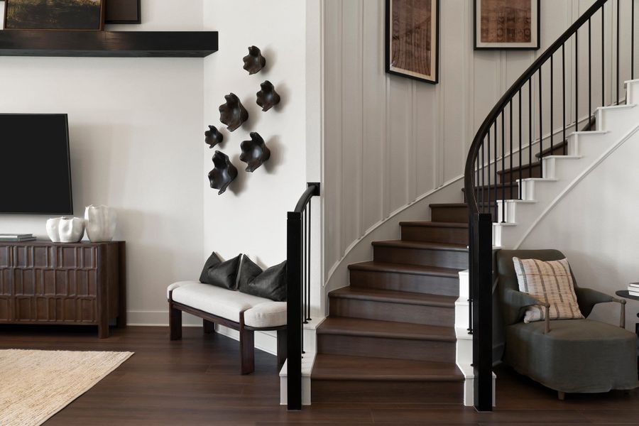 Furnished interior view inside a new home in Lagos Reserve, Manor (Image 7).