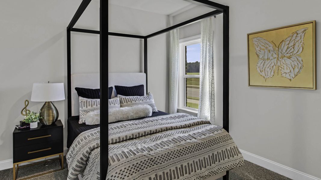 Furnished interior view inside a new home in Hedge Rose, Somerville (Image 25). Furnished interior view inside a new home in Hedge Rose, Somerville (Image 25).