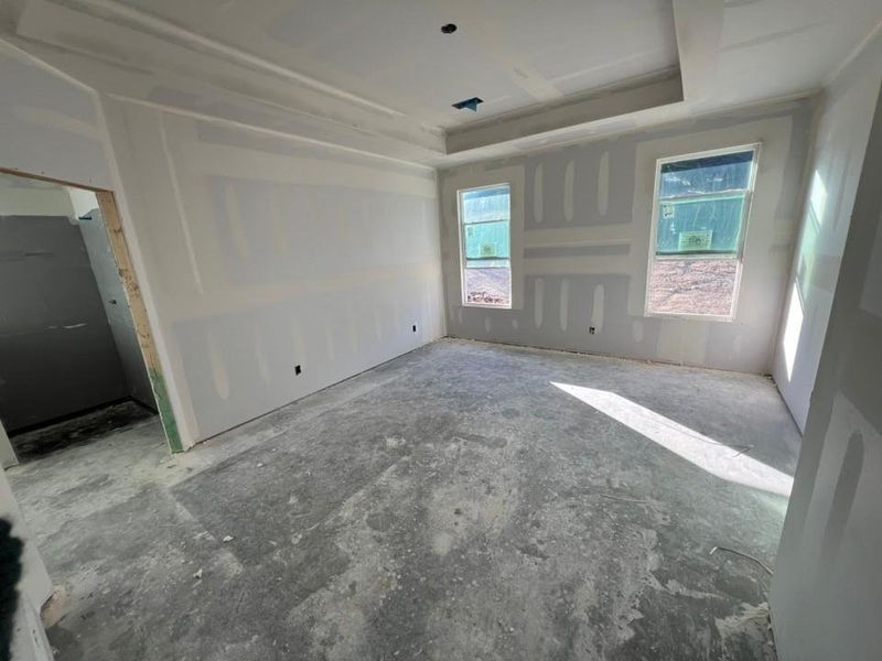 In-progress construction of a new home in Waterford Park, Weatherford, TX (Image 10). In-progress construction of a new home in Waterford Park, Weatherford, TX (Image 10).