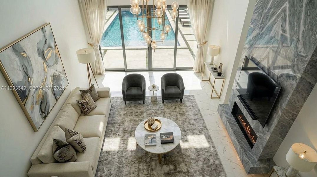 Furnished interior view inside a new home in , Oakland Park (Image 7).