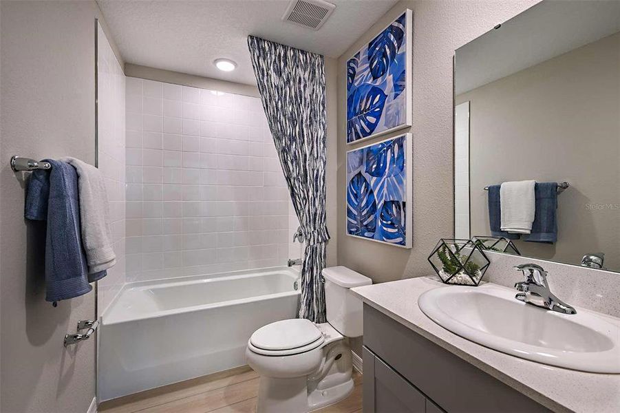 Furnished interior view inside a new home in Villa Mar, Winter Haven (Image 9).