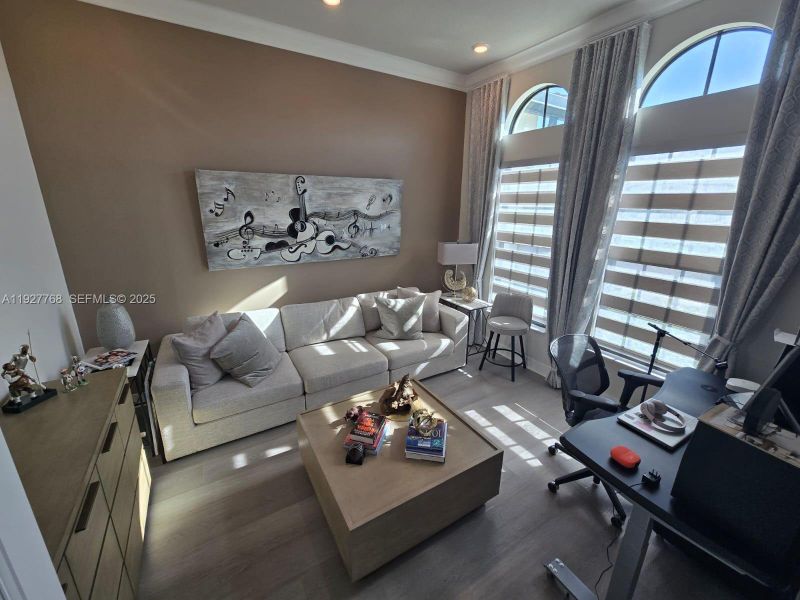 Furnished interior view inside a new home in , Parkland (Image 49). Furnished interior view inside a new home in , Parkland (Image 49).