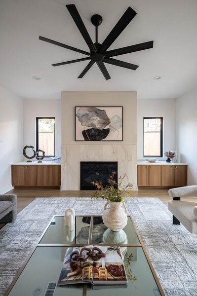 Furnished interior view inside a new home in , Houston (Image 25).