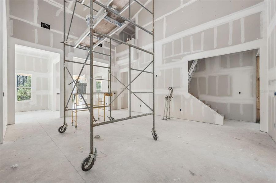 In-progress construction of a new home in , Chuluota, FL (Image 26).