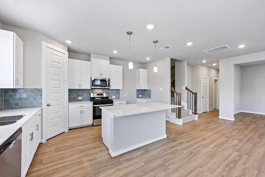 Photo is not of the actual home, but is an inspirational photo of builder’s model home and may depict options, furnishings, and/or decorator features that are not included