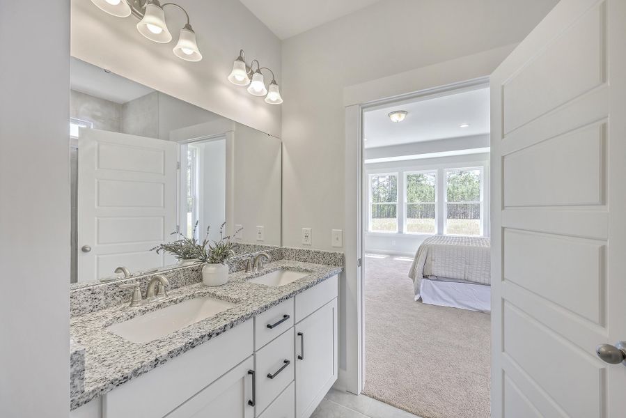 Furnished interior view inside a new home in , Dorchester (Image 37).