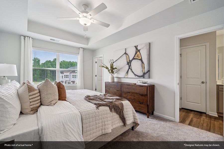 Furnished interior view inside a new home in Lakeview Village, Charlotte (Image 17).