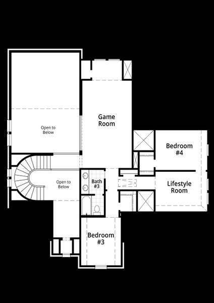 Upstairs Floor Plan