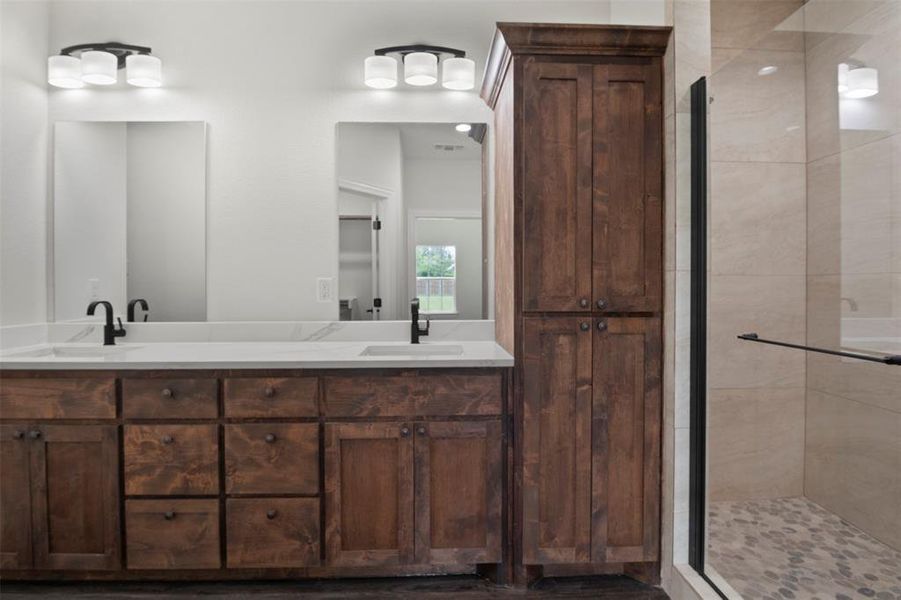 Furnished interior view inside a new home in , Ector (Image 8).