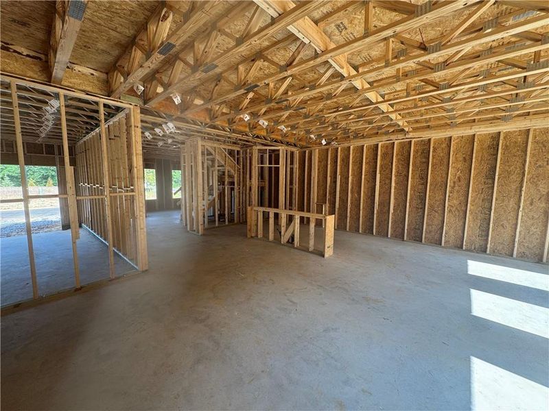 In-progress construction of a new home in Langston Reserve, Cartersville, GA (Image 15).