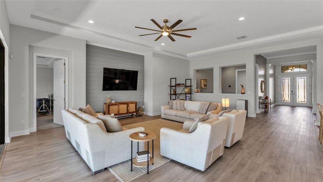 Furnished interior view inside a new home in Hawkstone, Lithia (Image 39).
