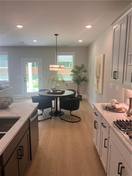 Furnished interior view inside a new home in Oak Valley Estates, Marietta (Image 39).
