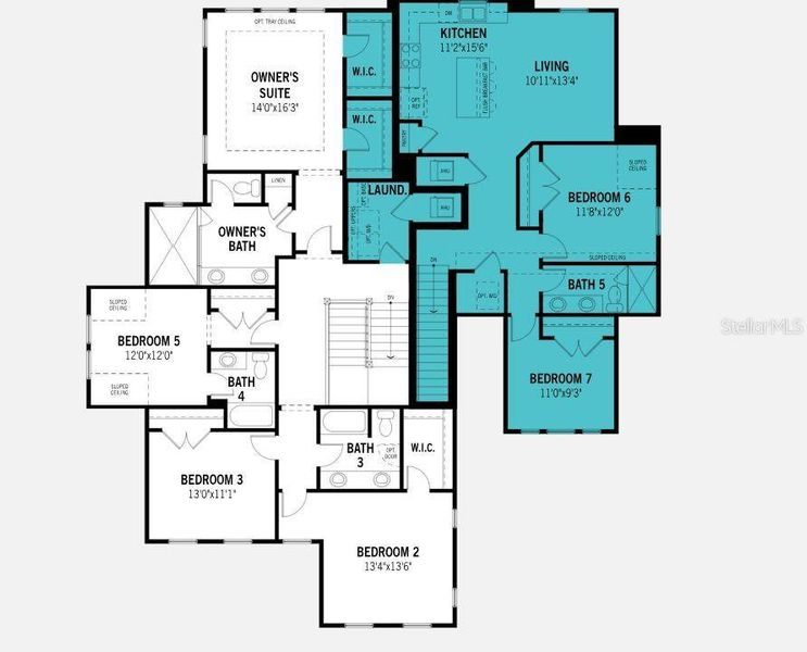 Second Floor Floorplan