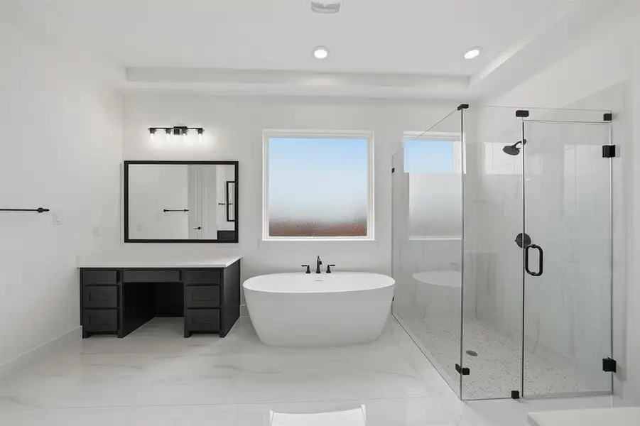 Furnished interior view inside a new home in , Prosper (Image 10).