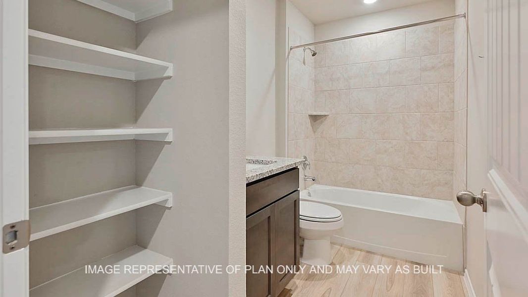 Furnished interior view inside a new home in Liberty Village, Brenham (Image 6).