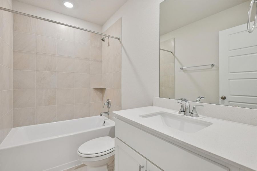 Photo is not of the actual home, but is an inspirational photo of builder’s model home and may depict options, furnishings, and/or decorator features that are not included