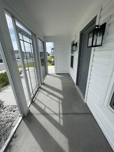 Exterior details and patio area of a home in , The Villages (Image 3).