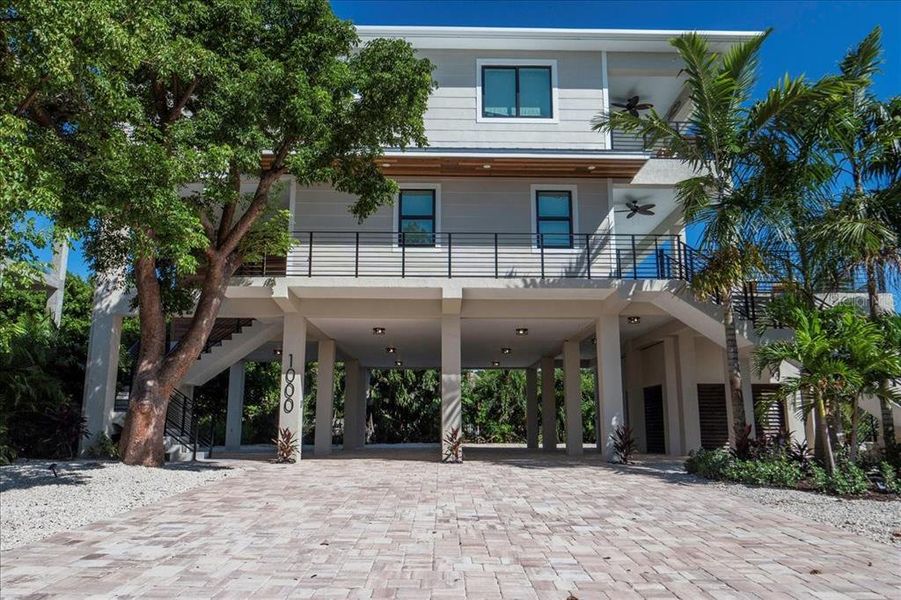 Exterior details and patio area of a home in , Marathon (Image 42). Exterior details and patio area of a home in , Marathon (Image 42).