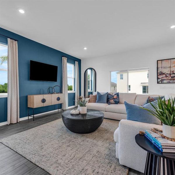 Furnished interior view inside a new home in Avalon Park Tavares Single Family Homes, Tavares (Image 27).