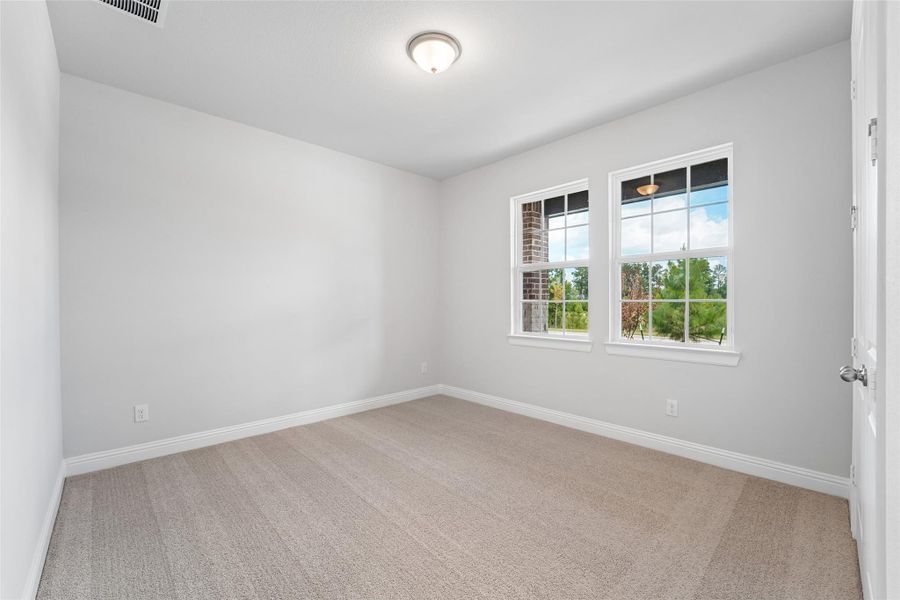 Spacious, unfurnished interior of a new home in Evergreen 55', Conroe (Image 25). Spacious, unfurnished interior of a new home in Evergreen 55', Conroe (Image 25).
