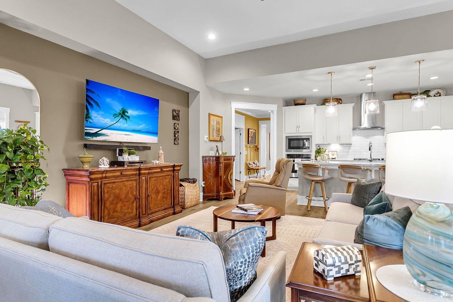 Furnished interior view inside a new home in , Summerville (Image 38).