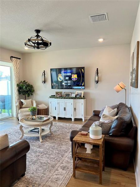Furnished interior view inside a new home in Persimmon Park - Garden Series, Wesley Chapel (Image 33). Furnished interior view inside a new home in Persimmon Park - Garden Series, Wesley Chapel (Image 33).