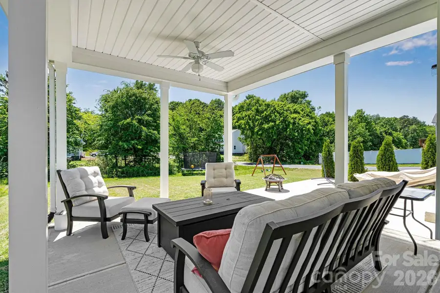 Exterior details and patio area of a home in , Midland (Image 3).
