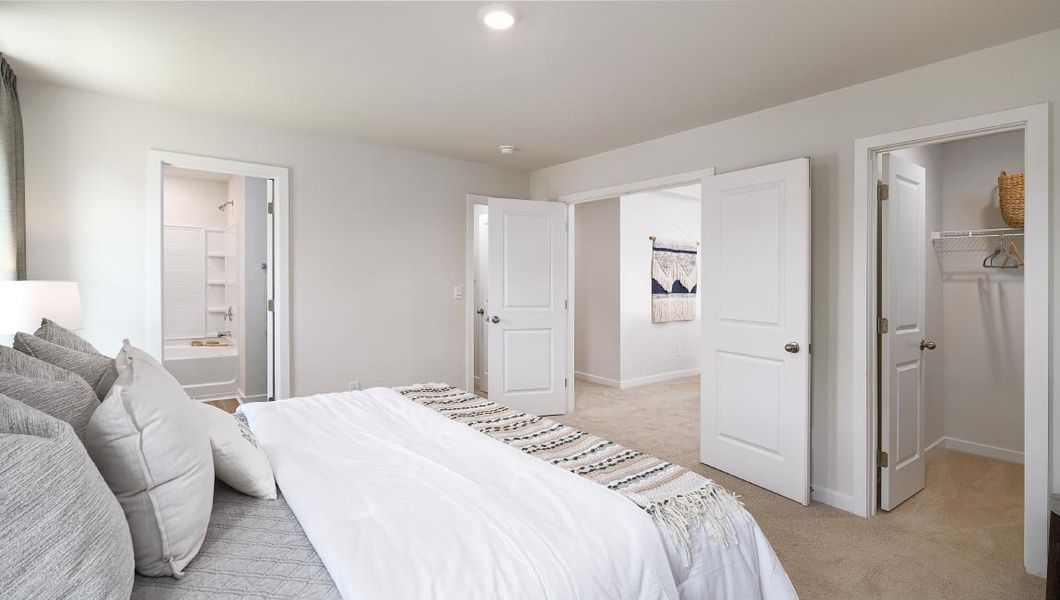Furnished interior view inside a new home in Brandon Creek, Gastonia (Image 22).