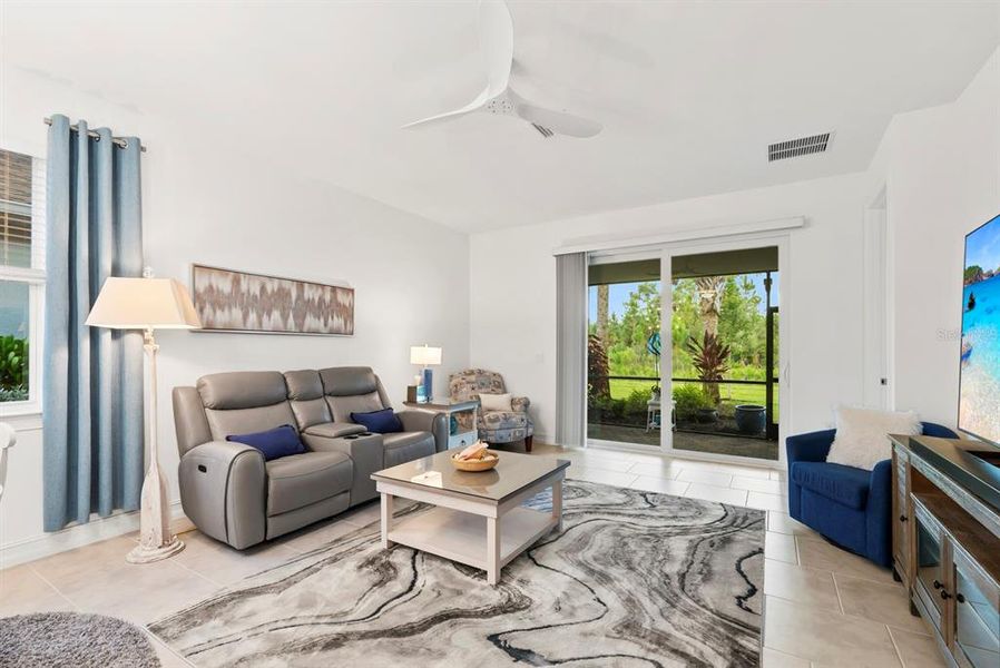 Furnished interior view inside a new home in , Punta Gorda (Image 26).