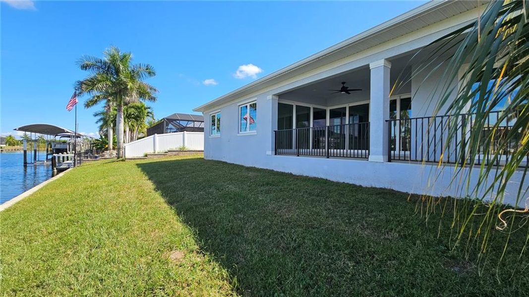 Exterior details and patio area of a home in , Port Charlotte (Image 12).