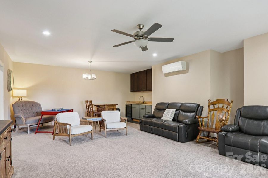 Furnished interior view inside a new home in , Hendersonville (Image 9).