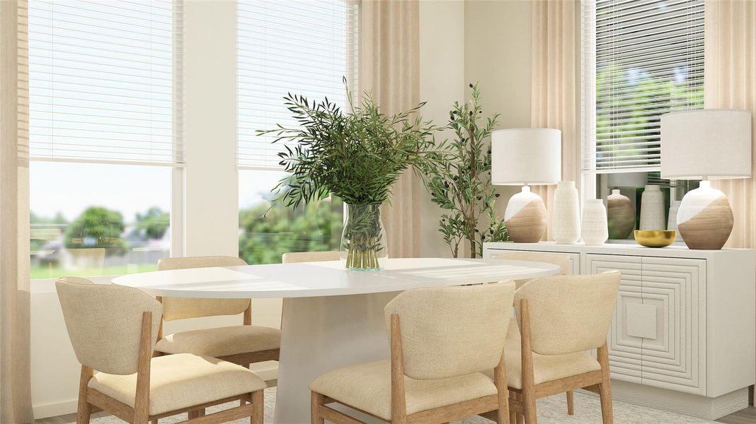Furnished interior view inside a new home in Elm Creek, Elgin (Image 30).
