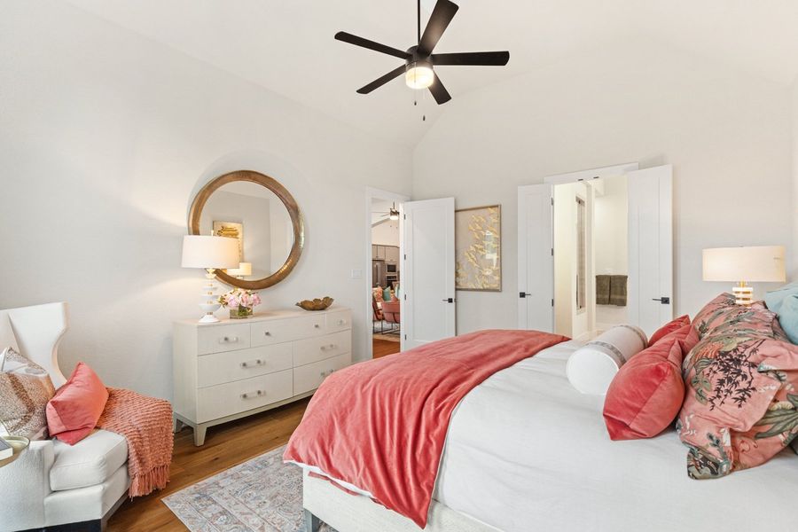 Representative Primary Bedroom - some options shown Representative Primary Bedroom - some options shown