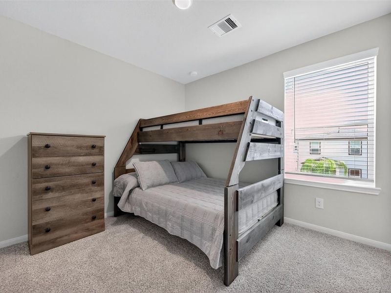 Furnished interior view inside a new home in Lakes at Black Oak, Magnolia (Image 38). Furnished interior view inside a new home in Lakes at Black Oak, Magnolia (Image 38).