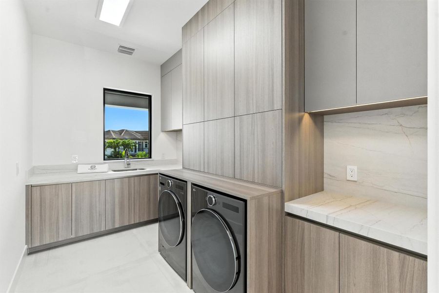 Furnished interior view inside a new home in , Boca Raton (Image 17).