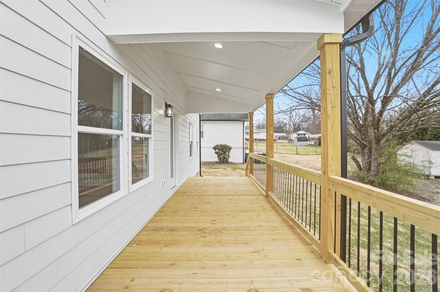 Exterior details and patio area of a home in , Kannapolis (Image 22).
