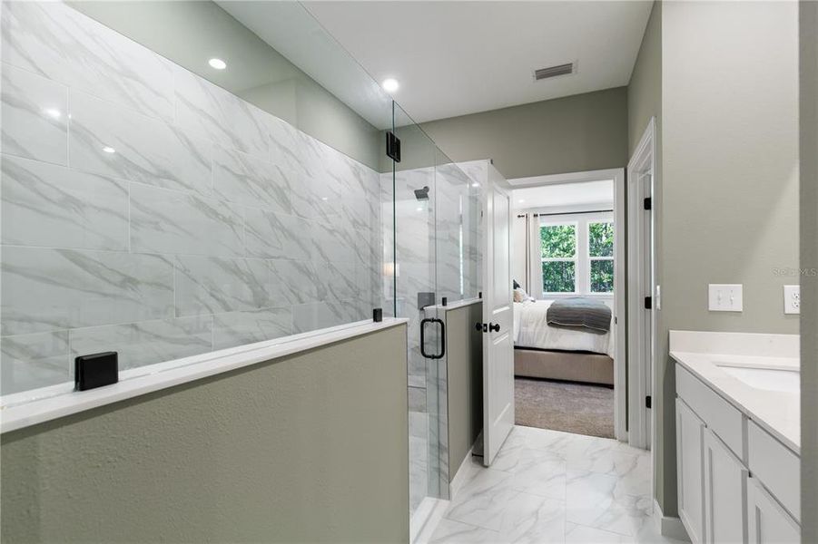 Furnished interior view inside a new home in Magnolia Series at Seminole Palms, Palm Coast (Image 46).