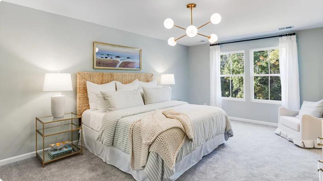 Furnished interior view inside a new home in Limehouse Farms, Summerville (Image 5).