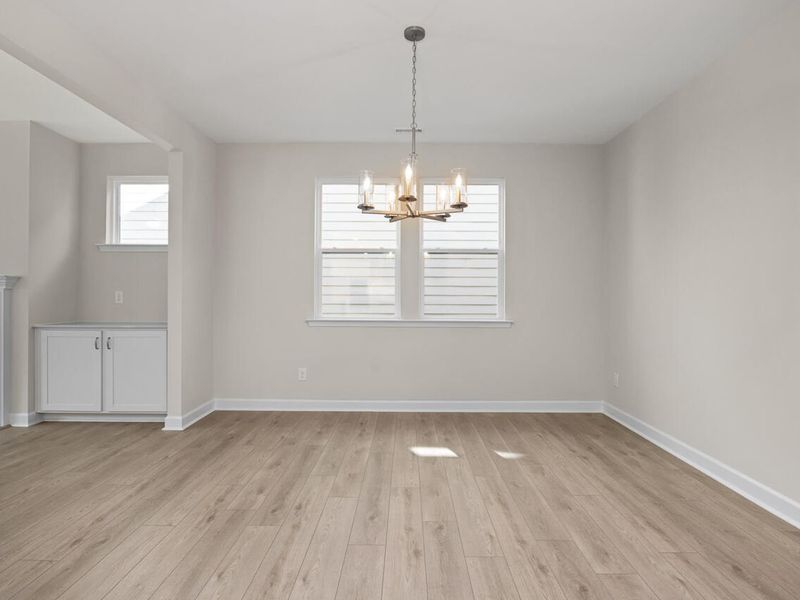 Spacious, unfurnished interior of a new home in Sage on North Main, Wake Forest (Image 21). Spacious, unfurnished interior of a new home in Sage on North Main, Wake Forest (Image 21).