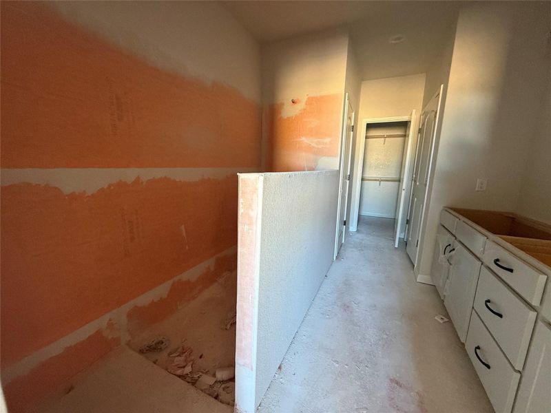 In-progress construction of a new home in Berry Creek Highlands, Georgetown, TX (Image 29).