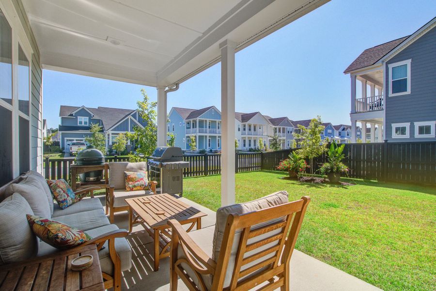 Furnished interior view inside a new home in , Summerville (Image 29).