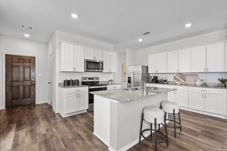 Furnished interior view inside a new home in Dove Song, Marion (Image 7).