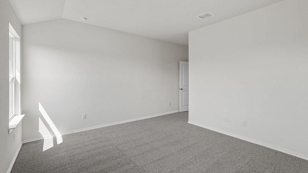 Representative unfurnished interior of a home built from the Bellvue by D.R. Horton in Corsicana Commons, Corsicana (Image 27). Representative unfurnished interior of a home built from the Bellvue by D.R. Horton in Corsicana Commons, Corsicana (Image 27).
