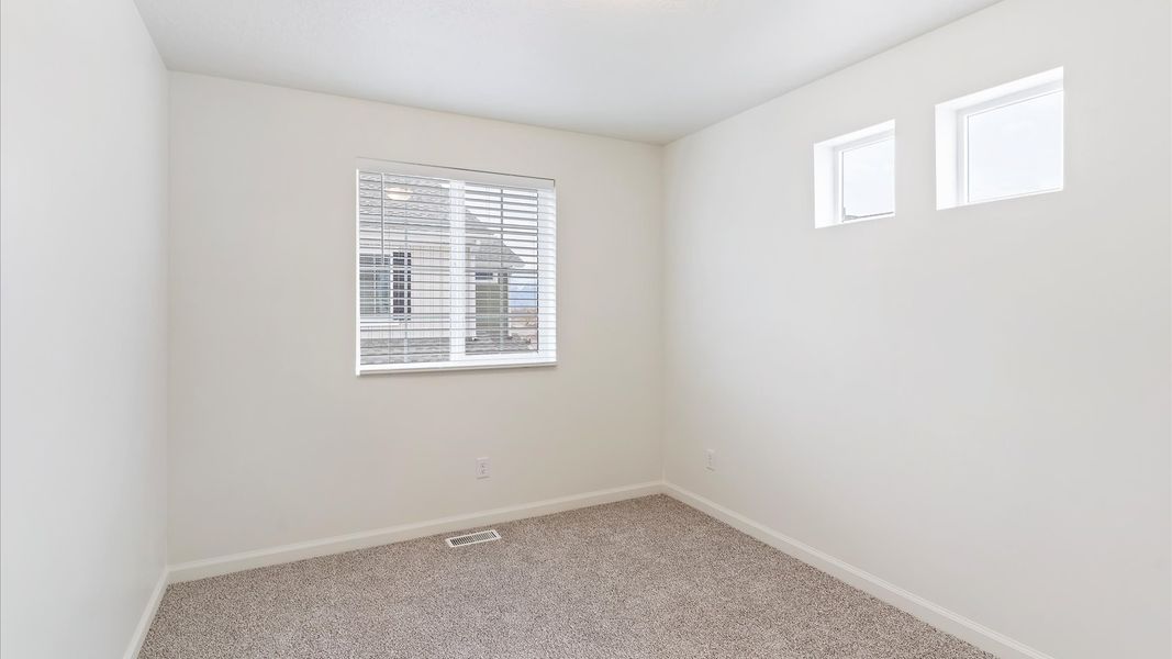 Spacious, unfurnished interior of a new home in Reunion, Commerce City (Image 24). Spacious, unfurnished interior of a new home in Reunion, Commerce City (Image 24).