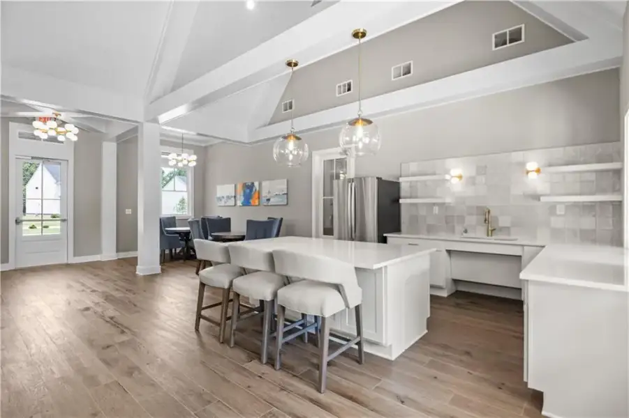 Furnished interior view inside a new home in Hawthorne Ridge, McDonough (Image 10).