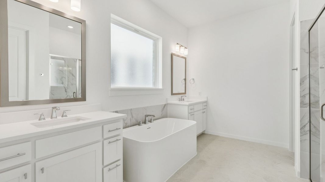 Representative furnished interior of a home built from the Elise by Normandy Homes in Rainwater Crossing, Celina (Image 6).