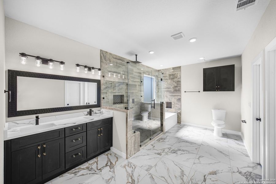 Furnished interior view inside a new home in , San Antonio (Image 9). Furnished interior view inside a new home in , San Antonio (Image 9).