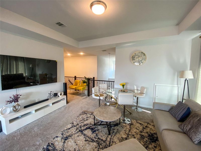 Furnished interior view inside a new home in Stonecreek Estates 50', Richmond (Image 6). Furnished interior view inside a new home in Stonecreek Estates 50', Richmond (Image 6).