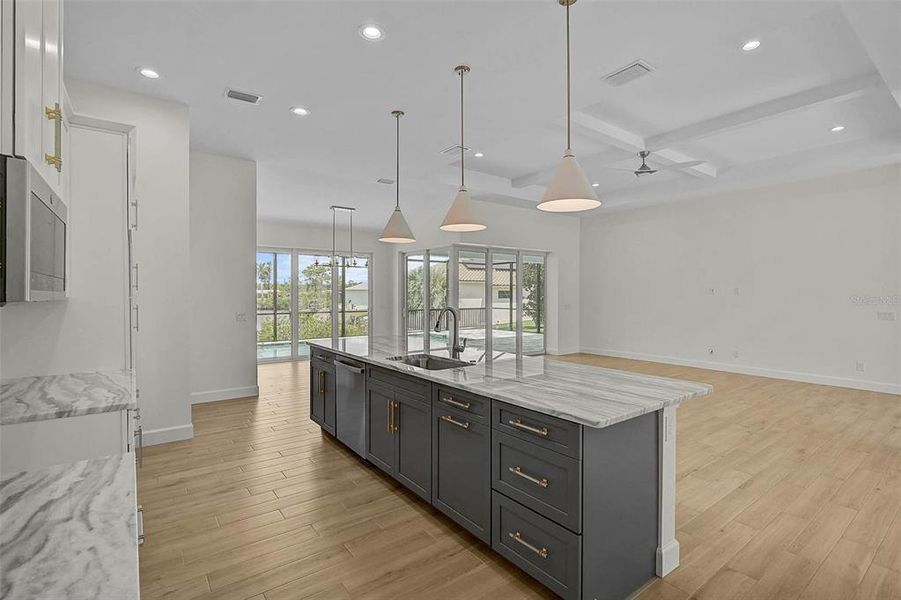 Furnished interior view inside a new home in , North Port (Image 12).